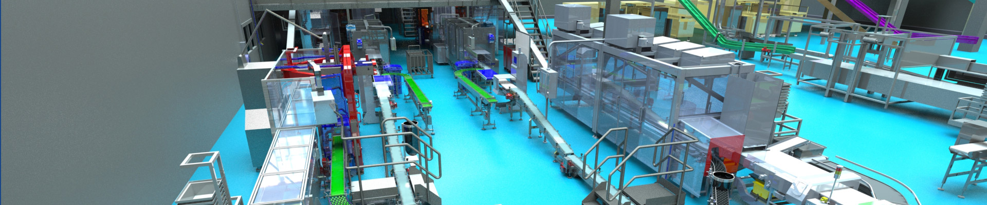 Ligne de production industrielle